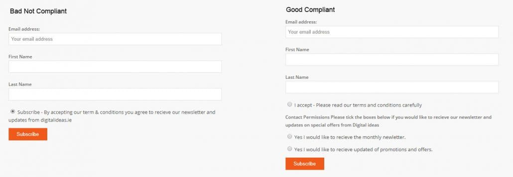 compliant web development
