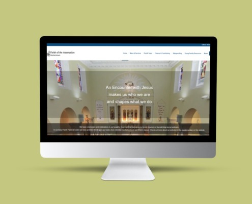 wordpress development Booterstown Parish website